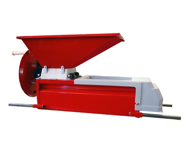 Grape Crusher Destemmer - Electric with Enamel Finish