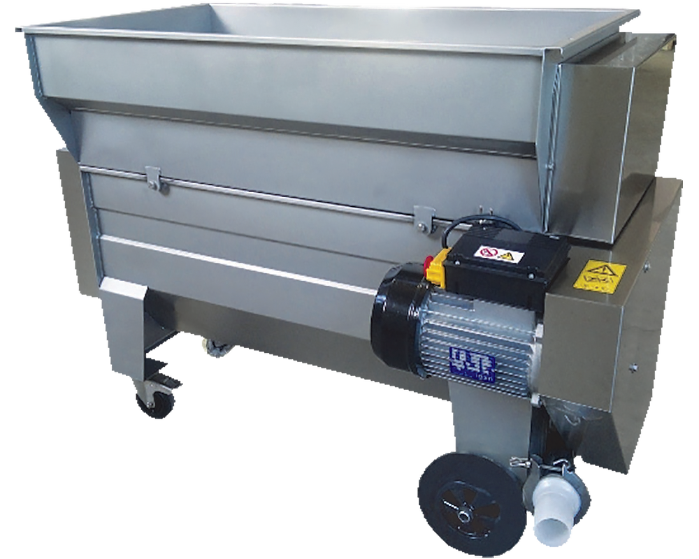 Zambelli Gamma 40 Destemmer with Must Pump (4.0 Ton)