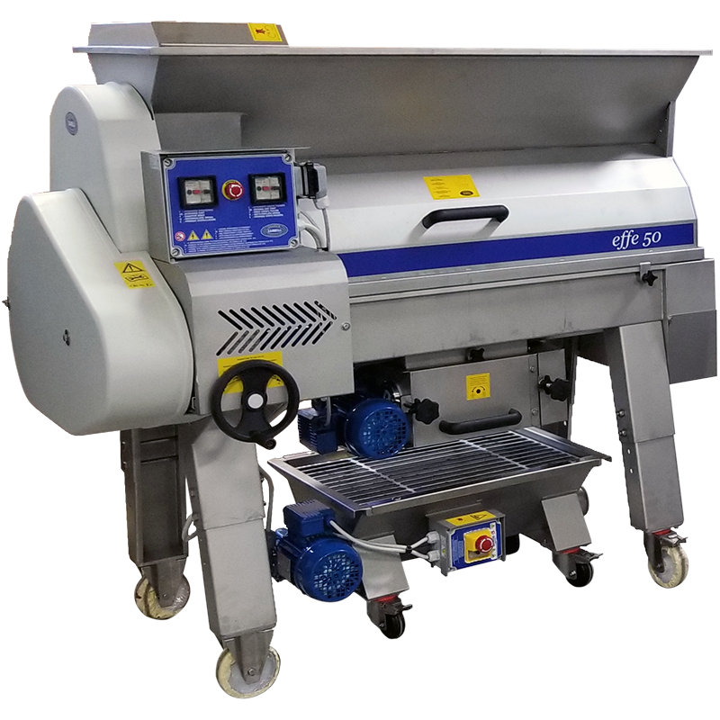 Zambelli Effe 50 Destemmer Crusher with Must Collection Hopper (4-6 Ton)
