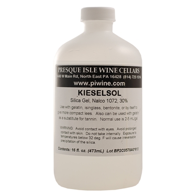 Nalco Kieselsol Liquid Fining - 1 Quart